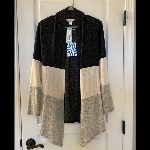 bobeau wallace brushed cardigan